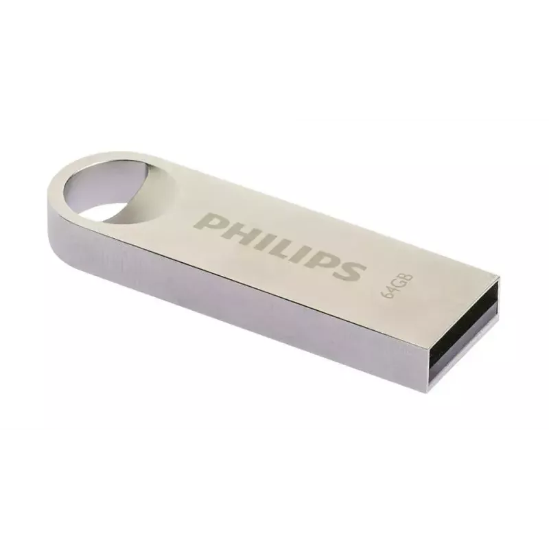 Philips Moon Edition 2.0 USB zibatmiņa 64 GB USB Type-A Sudraba
