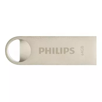 Philips Moon Edition 2.0 USB zibatmiņa 64 GB USB Type-A Sudraba