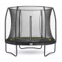 Zemes trampolīns Salta Comfort Round, 54 atsperes, 120 kg, 3 kājas, drošības tīkls, āra