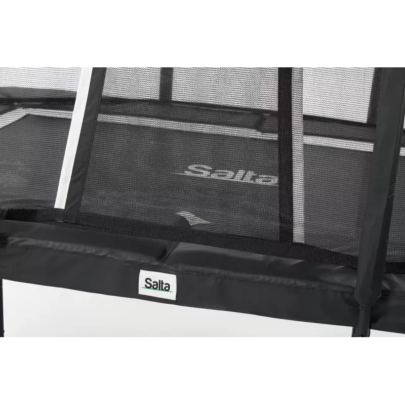 Zemes trampolīns Salta Premium Black Edition Taisnstūra