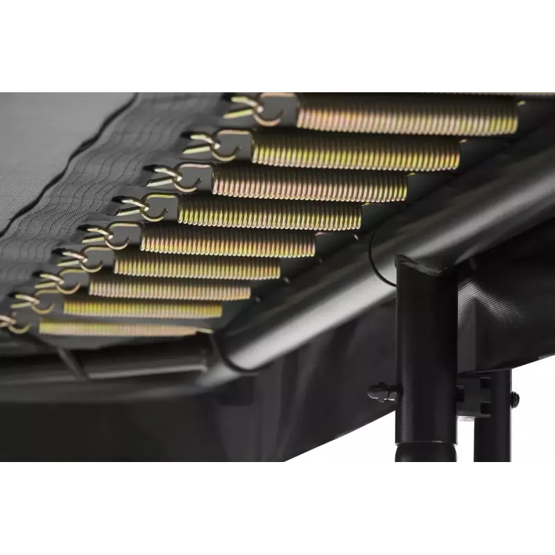 Zemes trampolīns Salta Premium Black Edition Taisnstūra