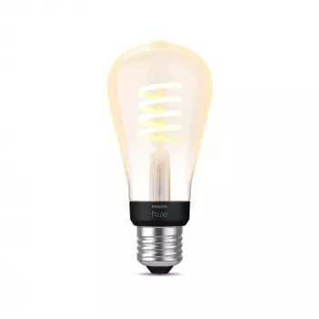 Philips ST64 – E27 viedā spuldze, Bluetooth/Zigbee, LED, 7W, silta balta/vēsa balta