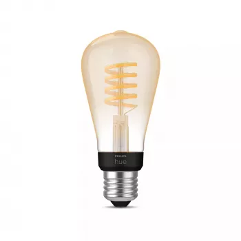 Philips ST64 – E27 viedā spuldze, Bluetooth/Zigbee, LED, 7W, silta balta/vēsa balta