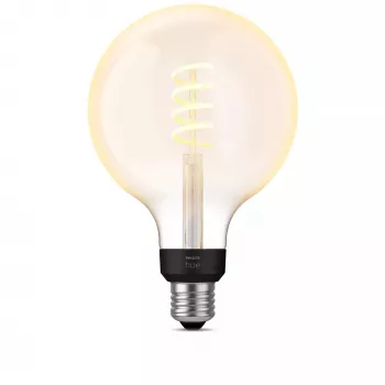 Philips G125 E27 Filament Globe viedā spuldze, 7W, Bluetooth/Zigbee, 125×192mm