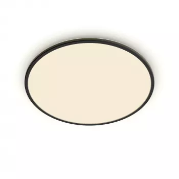 Griestu lampa Philips Functional Super Slim 36 W LED Melna Apaļa