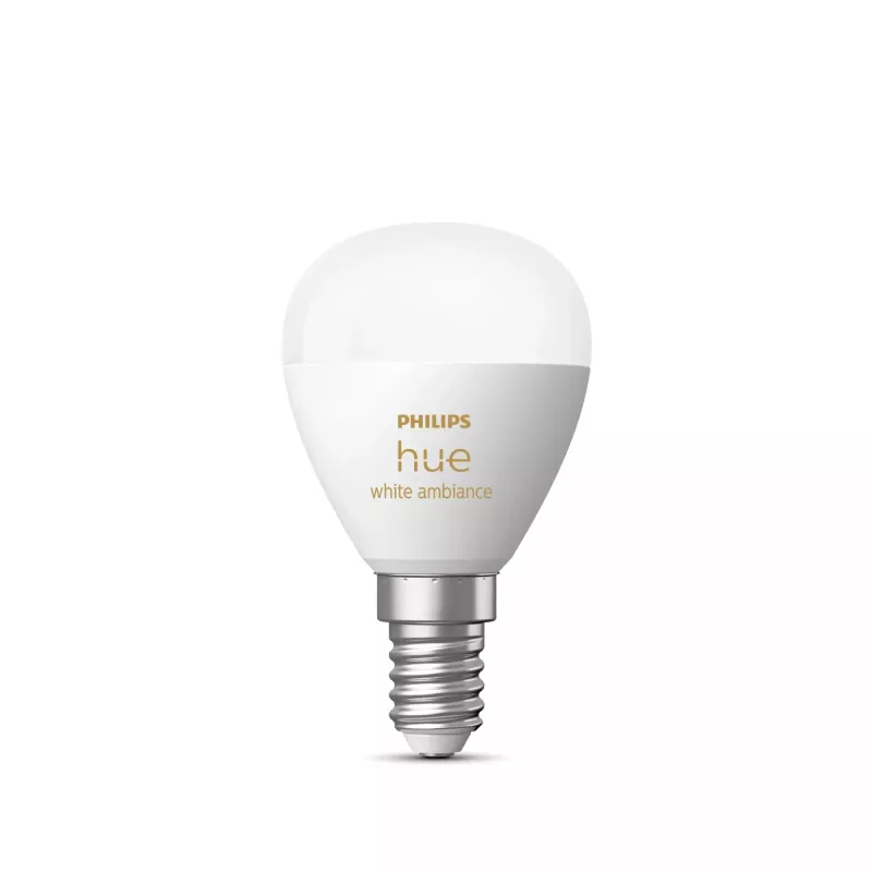 Philips Hue White ambience Lustre E14 viedā spuldze