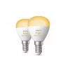 Philips Hue White ambience Lustre – E14 viedā spuldze – (2 iepakojumā)