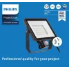 Prožektors Philips LED 50 W 4000 K IP65 Melns