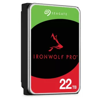 Seagate IronWolf Pro ST22000NT001 iekšējais cietais disks 22 TB 7200 RPM 512 MB 3.5 collu Serial ATA III
