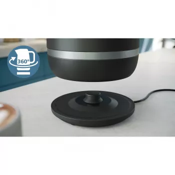 Philips 7000 Series HD9396/90 elektriskā tējkanna — 1,7 L, 2400 W, nerūsējošais tērauds, dubultsienu