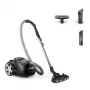 Putekļsūcējs cilindrisks Philips 8000 sērija XD8122/10 — 900 W, 4 L putekļu maiss, HEPA filtrs, melns