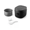 Rīsu plīts Philips 3000 sērija HD3080/80, 0,54 L, 400 W, melna, pogu vadība