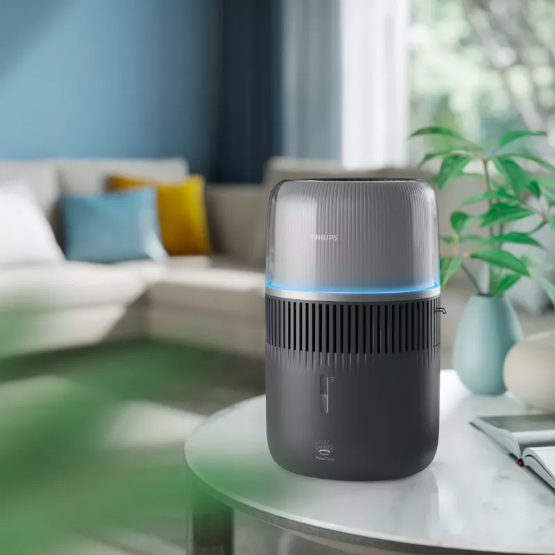 Gaisa mitrinātājs Philips 5000 sērija HU5710/03 – tvaika mitrinātājs, 4.5 L, grafīts