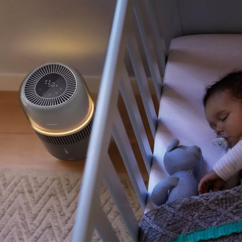 Gaisa mitrinātājs Philips 5000 sērija HU5710/03 – tvaika mitrinātājs, 4.5 L, grafīts