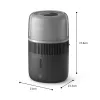 Gaisa mitrinātājs Philips 5000 sērija HU5710/03 – tvaika mitrinātājs, 4.5 L, grafīts