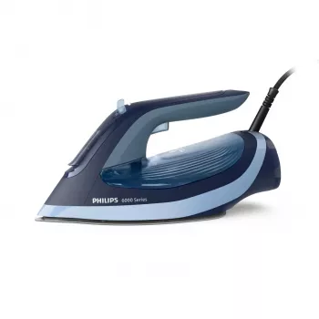 Glaudeklis Philips 6000 sērija DST6120/20 — 2600 W, SteamGlide Plus zole, 190 g/min pastiprinājums, 0.3 L ūdens tvertne, 1.5 kg, Zils