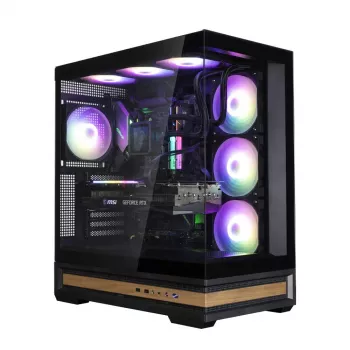 Korpuss Zalman P40 NAMU BLACK Midi Tower Melns