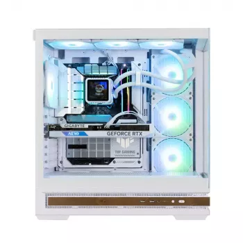 Korpus Zalman P40 NAMU WHITE Midi Tower Balts