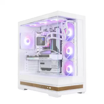 Korpus Zalman P40 NAMU WHITE Midi Tower Balts