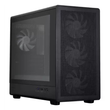 Korpus datoram ZALMAN M5 BLACK mATX Mini Tower melns