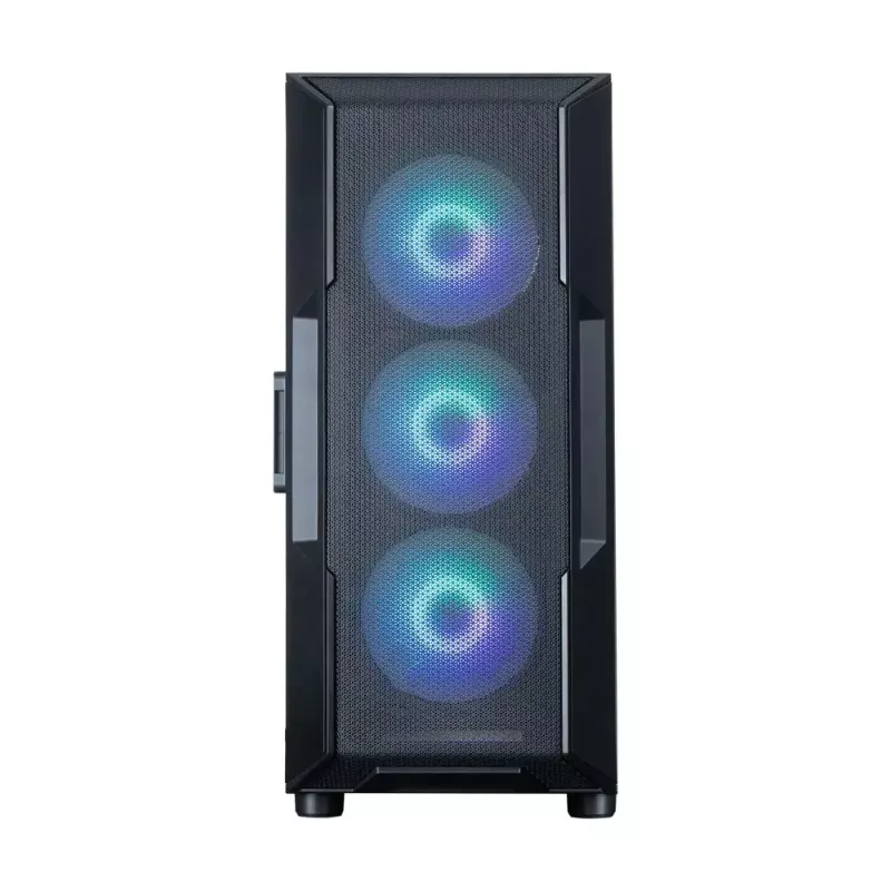 ZALMAN PC korpuss i3 NEO V2 Mid Tower, 4x ARGB ventilators, melns