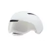Velosipēda ķivere HJC Calido Plus, izmērs S (51–56 cm), In-mold, magnētiskais vizieris, 350 g, Balta/Pelēka