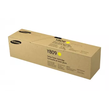Tonera kasetne Samsung CLT-Y809S dzeltena, oriģināla, lāzer, 15 000 lapu, 1 gab.