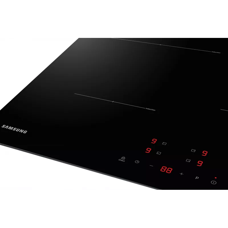 Samsung NZ64T3706A1 Melns Iebūvējams 60 cm Indukcijas plīts virsma 4 zonām