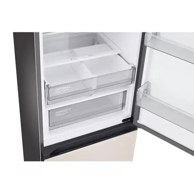 Ledusskapis ar saldētavu Samsung RB38C7B5D39/EF brūns 390 L