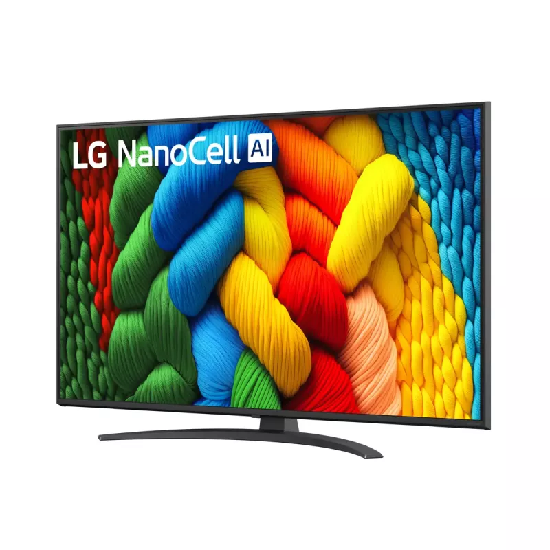 LG NanoCell AI 50NANO81A6A 127 cm (50 collu) 4K Ultra HD Smart TV Wi-Fi Melns