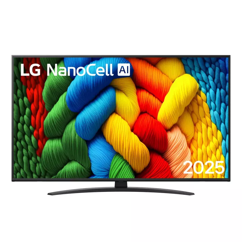 LG NanoCell AI 50NANO81A6A 127 cm (50 collu) 4K Ultra HD Smart TV Wi-Fi Melns