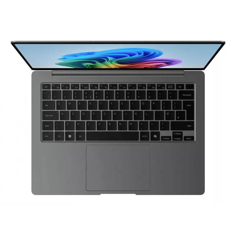 Samsung NP940XHAA-EXP Klēpjdators 35,6 cm (14 inch) Skārienekrāns Intel Core Ultra 7 256V 16 GB LPDDR5x 512 GB SSD Wi-Fi 7 Windows 11 Home Pelēks