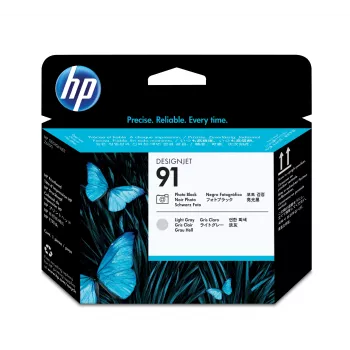 HP 91 Photo Black and Light Gray Drukas galva DesignJet