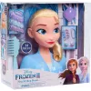 Just Play Disney Frozen 2 grima un frizūru lelles galva, daudzkrāsaina