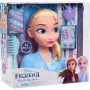 Just Play Disney Frozen 2 grima un frizūru lelles galva, daudzkrāsaina