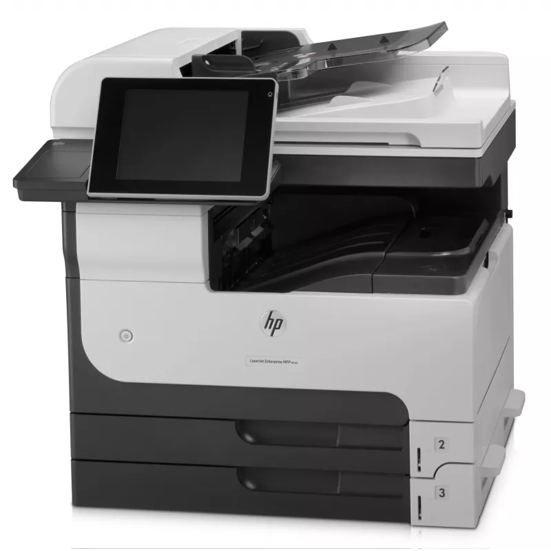 HP LaserJet Enterprise MFP M725dn, lāzera, vienkrāsas druka, 1200 x 1200 DPI, A3, tiešā druka, melna, pelēka