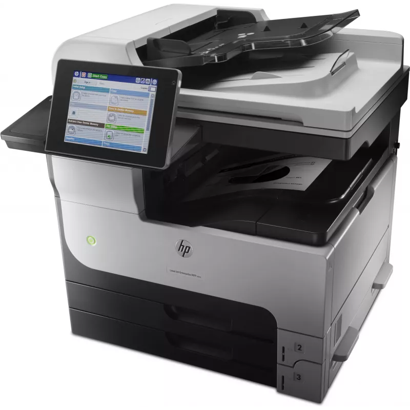 HP LaserJet Enterprise MFP M725dn, lāzera, vienkrāsas druka, 1200 x 1200 DPI, A3, tiešā druka, melna, pelēka