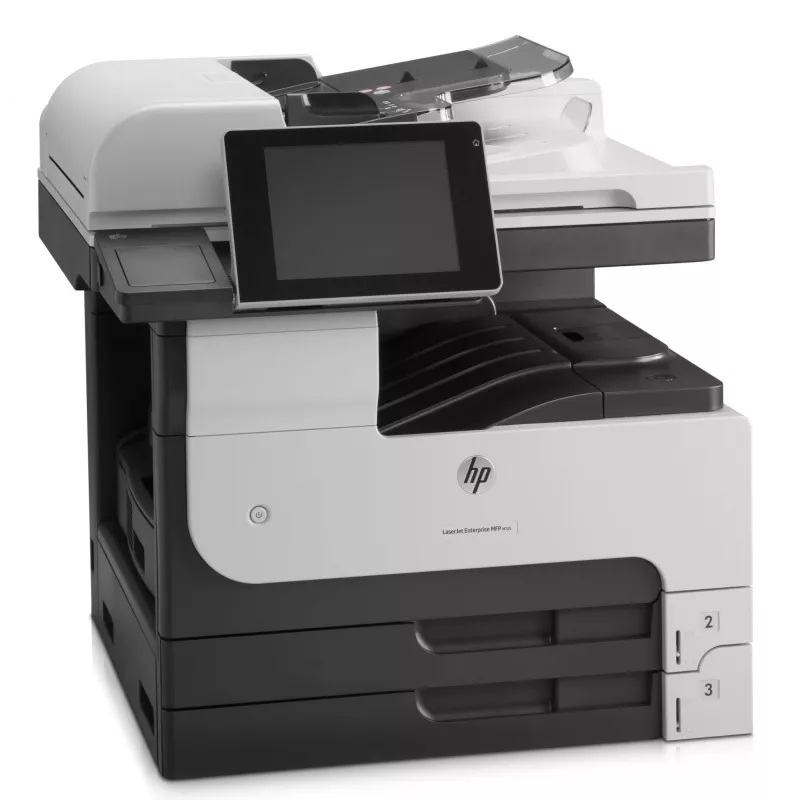HP LaserJet Enterprise MFP M725dn, lāzera, vienkrāsas druka, 1200 x 1200 DPI, A3, tiešā druka, melna, pelēka