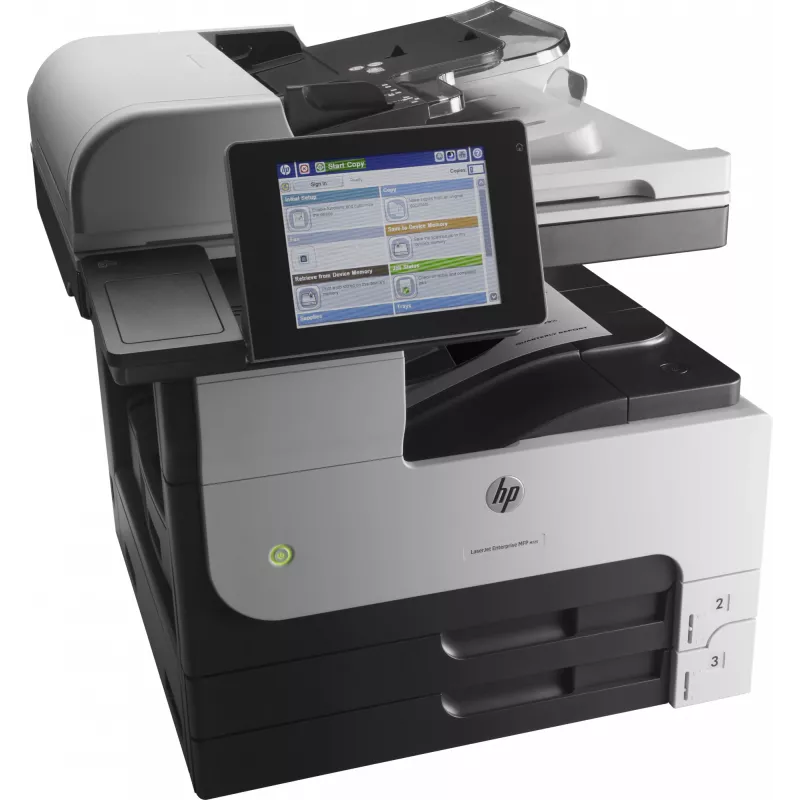 HP LaserJet Enterprise MFP M725dn, lāzera, vienkrāsas druka, 1200 x 1200 DPI, A3, tiešā druka, melna, pelēka