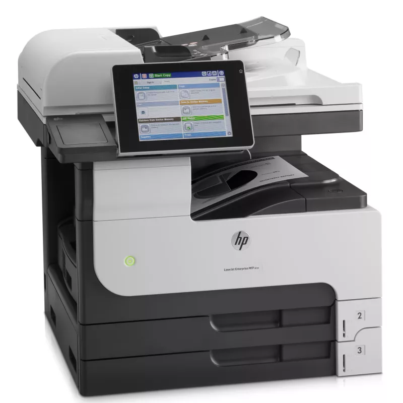 HP LaserJet Enterprise MFP M725dn, lāzera, vienkrāsas druka, 1200 x 1200 DPI, A3, tiešā druka, melna, pelēka
