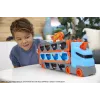 Hot Wheels City Speedway Hauler Carrier ar 3 rotaļu mašīnām, transportlīdzekļu komplekts, 4 gadi, Plastmasa, Pelēks, Daudzkrāsains
