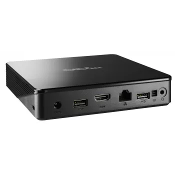 Shuttle XPC nano NS02EV2 Rockchip RK3368 2 GB DDR3L-SDRAM 16 GB eMMC Android 8.1 Nettop Mini PC Melns