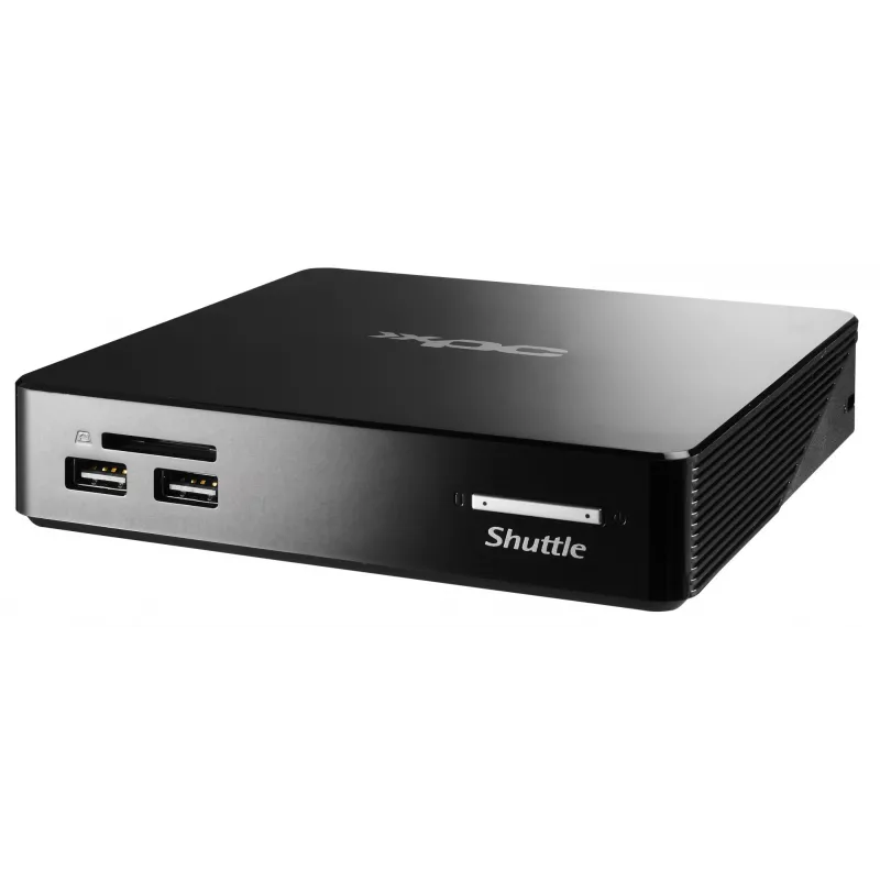 Shuttle XPC nano NS02EV2 Rockchip RK3368 2 GB DDR3L-SDRAM 16 GB eMMC Android 8.1 Nettop Mini PC Melns