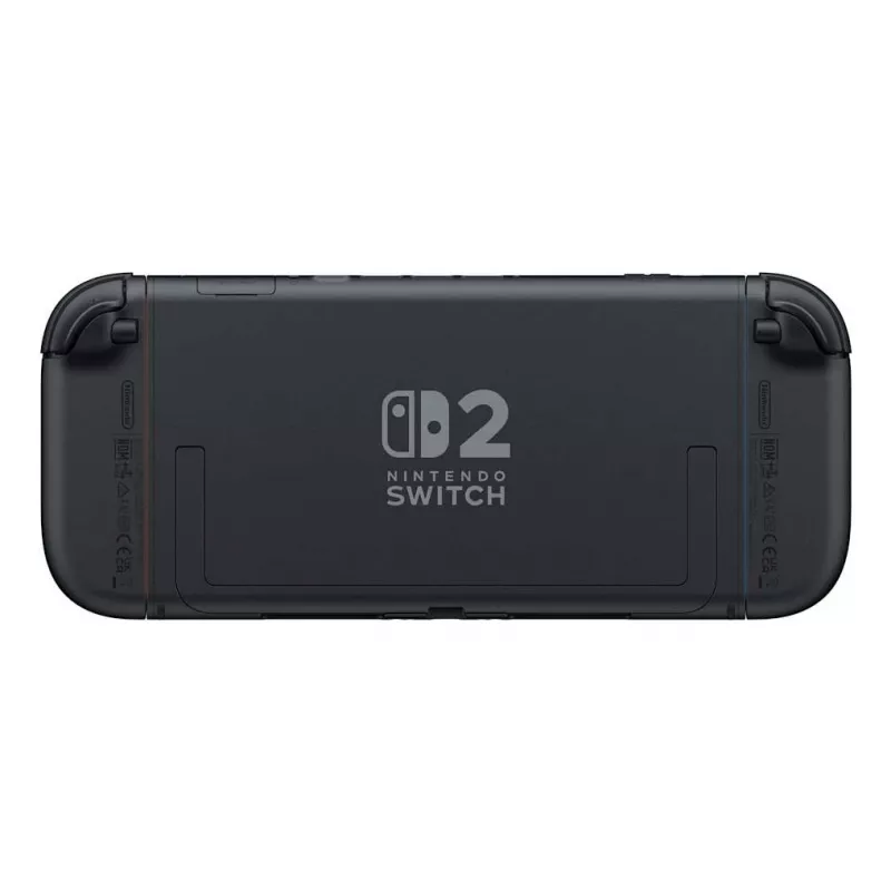 Spēļu konsole Nintendo Switch 2 Melna — 7.9 collu LCD 1920×1080, 120 Hz, 256 GB, 5220 mAh akumulators, Wi‑Fi 6, Bluetooth, HDR10