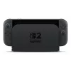 Spēļu konsole Nintendo Switch 2 Melna — 7.9 collu LCD 1920×1080, 120 Hz, 256 GB, 5220 mAh akumulators, Wi‑Fi 6, Bluetooth, HDR10