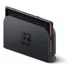 Spēļu konsole Nintendo Switch 2 Melna — 7.9 collu LCD 1920×1080, 120 Hz, 256 GB, 5220 mAh akumulators, Wi‑Fi 6, Bluetooth, HDR10