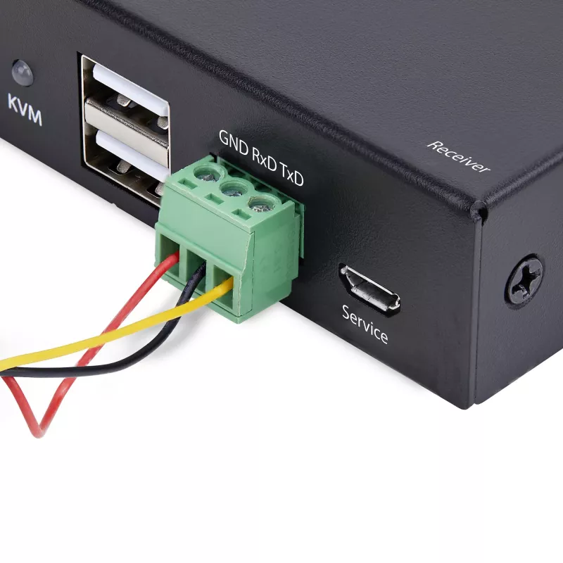 StarTech.com HDMI KVM uztvērējs tīklam IH2006 sērijai, 4K 60Hz, bez draiveriem, AVoIP, ar montāžas komplektu, tikai uztvērējs