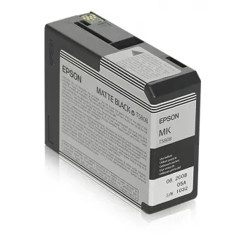 Epson Singlepack Matte Black T580800, matēti melna, pigmenta tinte, 80 ml, 1 gab.