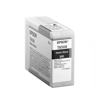 Epson T850800 viena kasetne matēti melna, pigmenta tinte, 80 ml, 1 gab.
