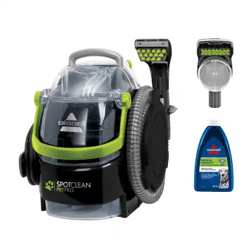 Bissell SpotClean Pet Pro rokas paklāju tīrītājs Deep Black, Green